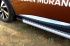 Nissan MURANO 2016- Пороги алюминиевые "Standart Silver" 1800 серебристые
